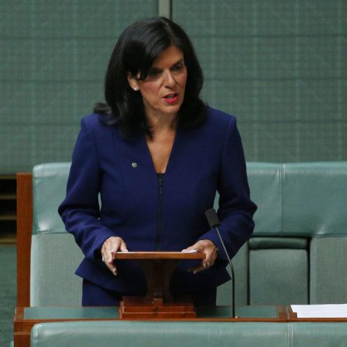 First speech to parliament